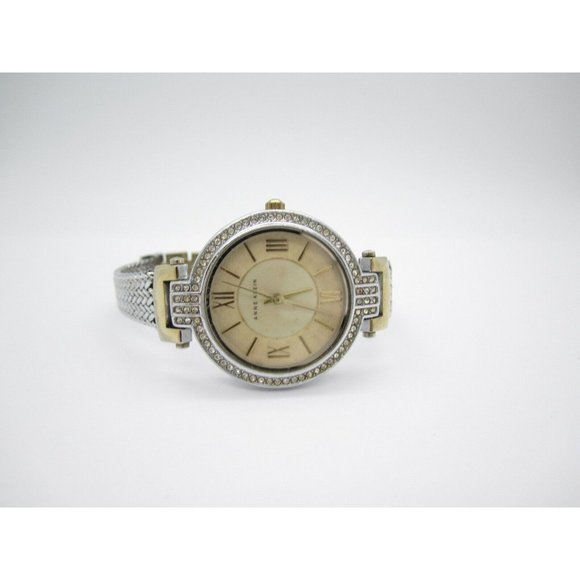 Women's Anne Klein Quartz 100ft WR Analog Dial Causal Round Watch (E954) - Picture 6 of 9